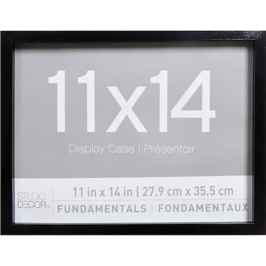 2 Pack Black Fundamentals Glossy 11" x 14" Shadow Box by Studio Décor®